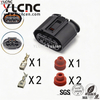 YLCNC 1670372-1 3 PIN BMW Rear Brake Sub Pump Plug DJ4031-2.8/4.8-200