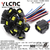 YLCNC 174257-2 4 PIN Oxygen sensor harness connector Auto wiring harness housing