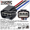 YLCNC 1743271-2 3 PIN Automobile Radiator Fan Wiring Harness Plug Wire Harness Electrical Connector