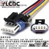 YLCNC 15439568 4 PIN Automotive Intake Temperature And Pressure Sensor Connector Automotive Wire Harness Repair Connector