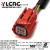 YLCNC Mwtrb-06-1a-r 6 PIN Obd Diagnostic Plug Automotive Wire Harness Repair Connector