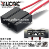 YLCNC 2 PIN Direct-insertion Fuse Socket Wiring Harness Automotive Wiring Harness Connector
