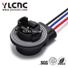 YLCNC 3 PIN Car Headlight, Turn Signal, Brake Light, 3157 T25 LED Lamp Holder Wire Harness Electrical Connector