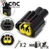 YLCNC 6189-7053 2 PIN Automobile Compressor Plug DJ7022F-1.2-200-P