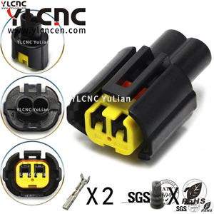 YLCNC 6189-7053 2 PIN Automobile Compressor Plug DJ7022F-1.2-200-P