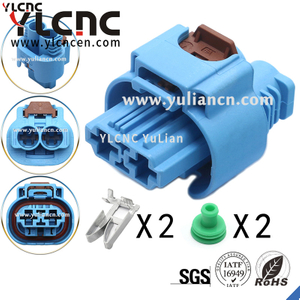 YLCNC 13974588 2 PIN Automotive Temperature Sensor Connector DJ7023YB-8-205-P