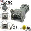 YLCNC 282189-3 2 PIN Automobile Solenoid Valve Switch Plug DJ7023AR-3.5-208