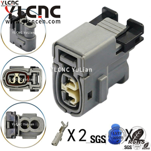 YLCNC 642273-5 2 PIN Ignition Coil Sensor Plug DJ70224D-2-208-P