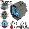 YLCNC 6189-0555 10 PIN Car OBD2 Connector DJ7101-2.2/6.3-208-P